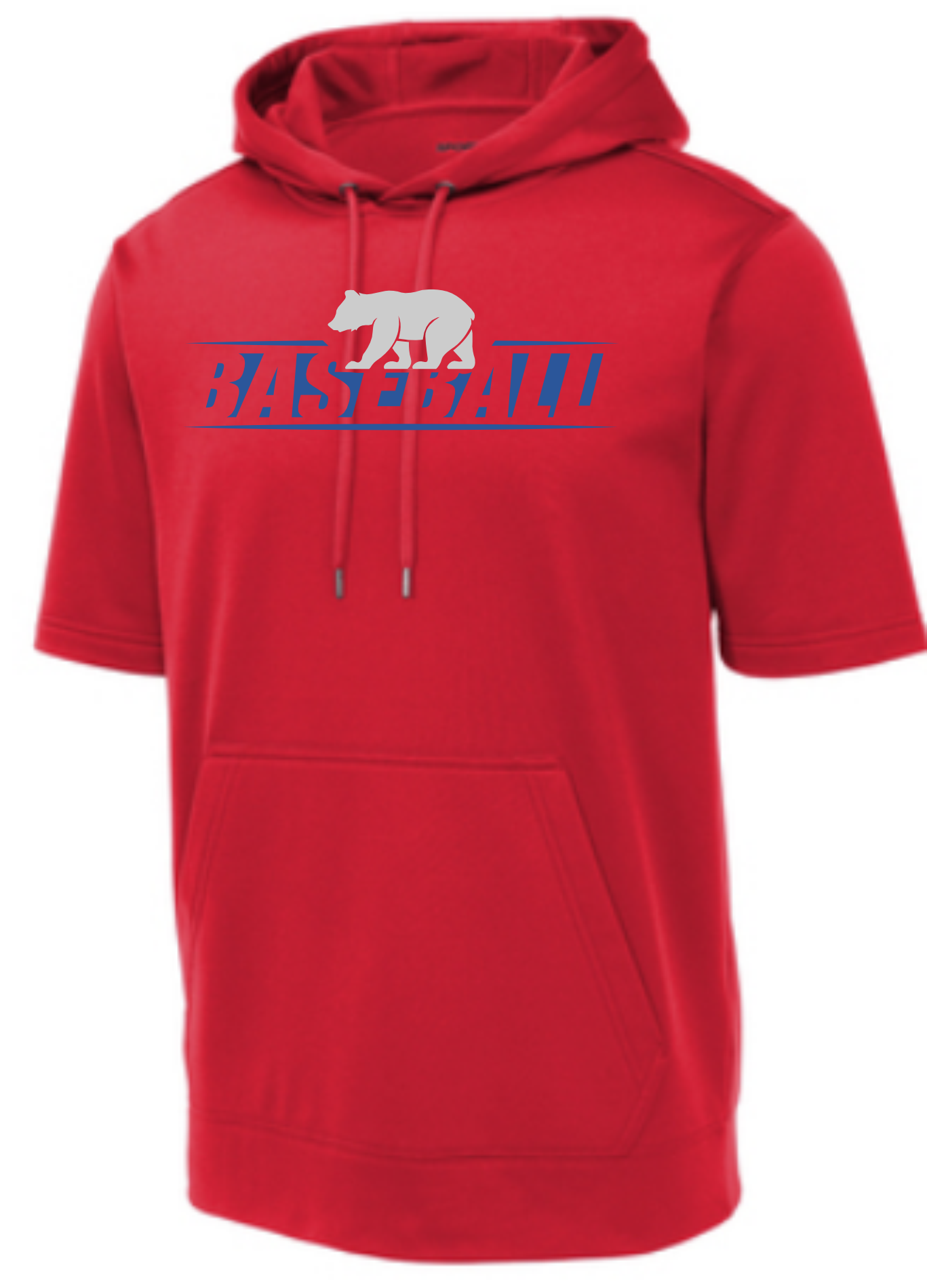 Sport-Tek ® Sport-Wick ® Fleece Short Sleeve Hooded Pullover