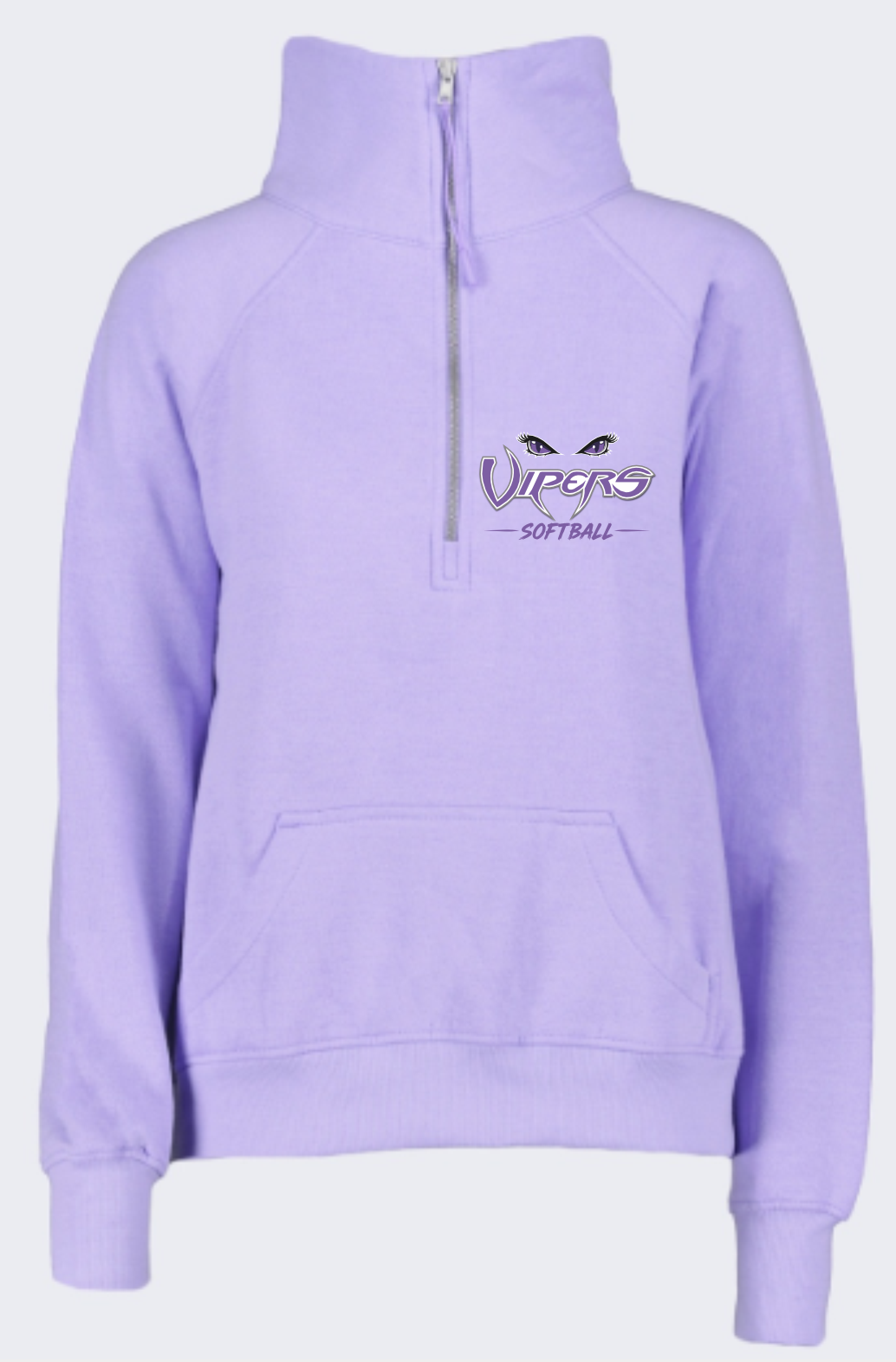 Enza Ladies Boxy Half Zip Fleece