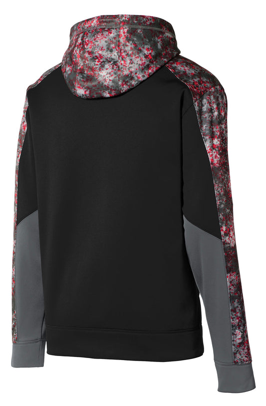 Sport-Tek® Sport-Wick® Mineral Freeze Fleece Colorblock Hooded Pullover