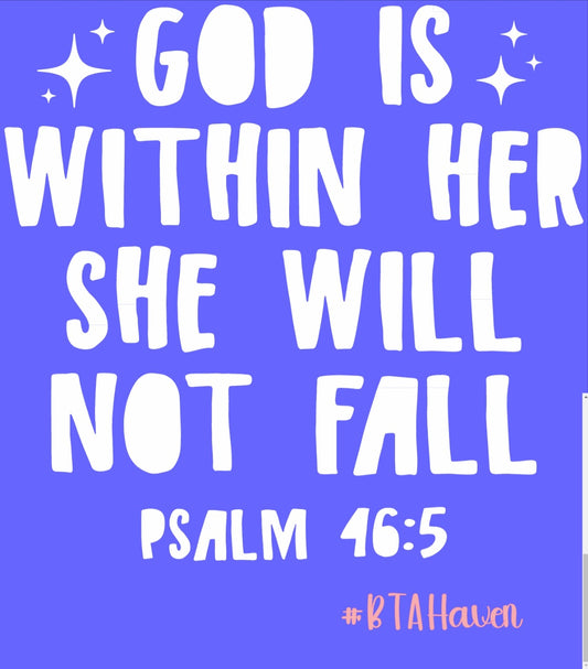 Psalm 46:5 Design T-shirt